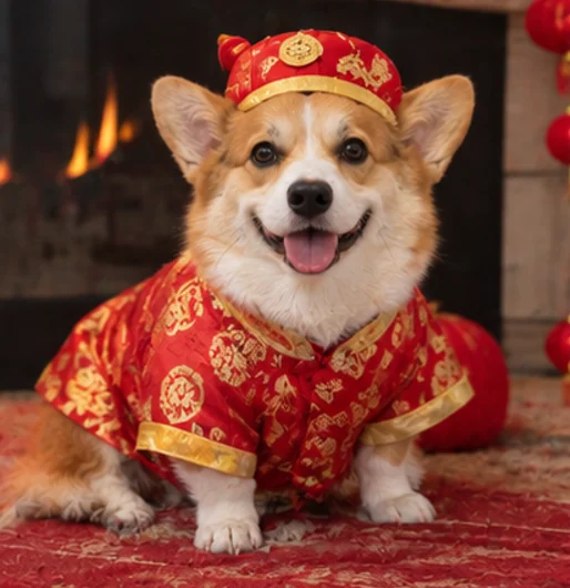 Source photo for Lucky little companion